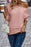 Texture Round Neck Long Sleeve Top - Byyde