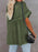 Full Size Oversized Notched Casual Shirt Plus Size - Byyde