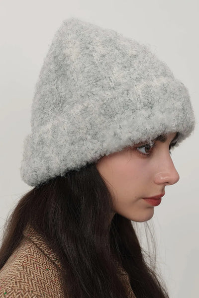 Solid Color Thermal Knit Hat - Byyde