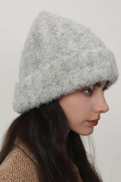 Solid Color Thermal Knit Hat - Byyde