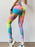Tie-Dye High Waist Active Leggings - Byyde