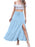 Full Size Slit Maxi Skirt Plus Size - Byyde