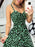 Full Size Leopard Print Spaghetti Strap Maxi Dress Plus Size - Byyde