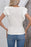 Ruffled Round Neck Textured Top - Byyde