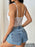 Lace Frill Strap Bodysuit - Byyde