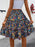 Floral Print Midi Skirt - Byyde