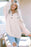 Collared Neck Half Button Long Sleeve Blouse - Byyde