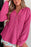 Exposed Seam Detail Henley Knit Hoodie - Byyde