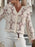 Lace V-Neck Button-Up Cardigan - Byyde