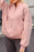 Half Zip Drop Shoulder Long Sleeve Sweatshirt - Byyde