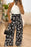 Full Size Printed High Waist Wide Leg Pants - Byyde