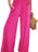 High-Waisted Wide Leg Pants with Pockets - Byyde
