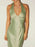 Halter Neck Wrap Maxi Dress with Tie Detail - Byyde