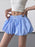 Striped Bubble Hem Casual Shorts - Byyde
