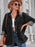 Button Up Long Sleeve Denim Jacket - Byyde