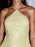 Sequined Halter Neck Cami - Byyde