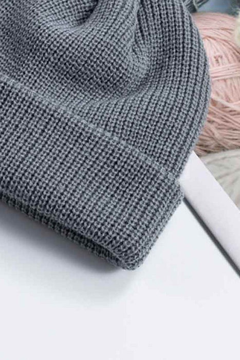 Cozy Rib-Knit Cuff Beanie - Byyde