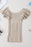 Openwork Ruffled Scoop Neck Knit Top - Byyde
