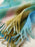 Fringe Tie-Dye Polyester Scarf - Byyde