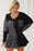 Half Button Leopard Collared Neck Blouse - Byyde
