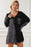 Half Button Leopard Collared Neck Blouse - Byyde