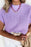 Short Sleeve Knit Sweater Top - Byyde