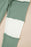 Color Block Round Neck Raglan Sleeve Top - Byyde