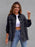 Distressed Drop Shoulder Denim Jacket - Byyde