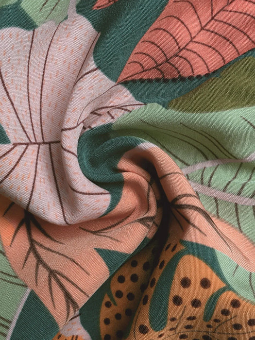 Tropical Print High Waist Shorts - Byyde