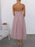 Sweetheart Neck Tulle Midi Dress - Byyde