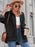 Button Up Long Sleeve Denim Jacket - Byyde