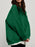 Round Neck Dropped Shoulder Long Sleeve Sweatshirt - Byyde