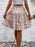 Floral Print Midi Skirt - Byyde