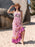 Printed Scoop Neck Cami Dress - Byyde