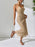 Openwork Scoop Neck Cover-Up Dress - Byyde