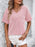 Mandy V-Neck Dropped Shoulder T-Shirt - Byyde