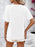 Mandy V-Neck Dropped Shoulder T-Shirt - Byyde
