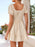 Gingham Smocked Puff Sleeve Summer Dress - Byyde