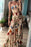 Smocked Printed Tube Dress - Byyde