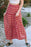 Printed Tiered Maxi Skirt - Byyde