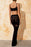 Openwork Scoop Neck Spaghetti Strap Swimsuit Cover-Up Set - Byyde