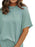 Full Size Ribbed Short Sleeve Top and Shorts Two-Piece Set Plus Size - Byyde