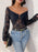 Off-Shoulder Lace Bodysuit - Byyde
