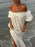 Side Slit Off-Shoulder Dress - Byyde