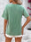 Mandy V-Neck Dropped Shoulder T-Shirt - Byyde