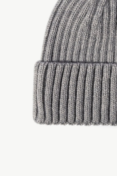 Rib-Knit Cuff Beanie - Byyde