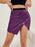 Asymmetrical Slit Sequin Skirt - Byyde