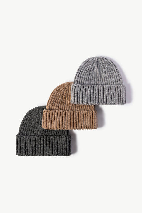 Rib-Knit Cuff Beanie - Byyde