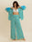 Open Front Printed Top and Pants Set - Byyde