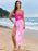 Cutout Sweetheart Neck One-Piece Swimwear and Cover-Up Swim Set - Byyde